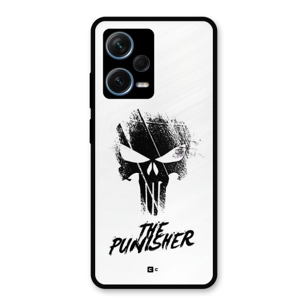 The Punisher Metal Back Case for Redmi Note 12 Pro Plus 5G