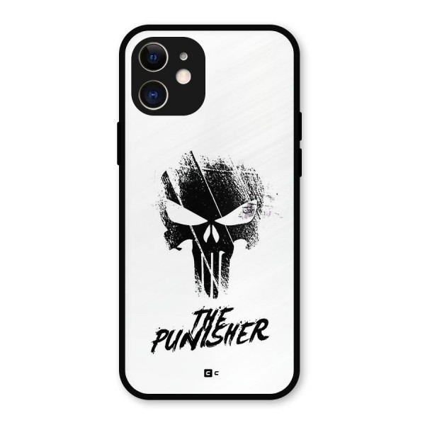 The Punisher Metal Back Case for iPhone 12