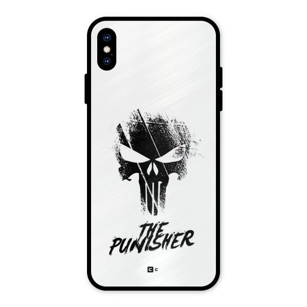 The Punisher Metal Back Case for iPhone XS Max