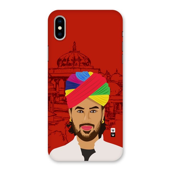 The Rajasthani Chokro Back Case for iPhone X