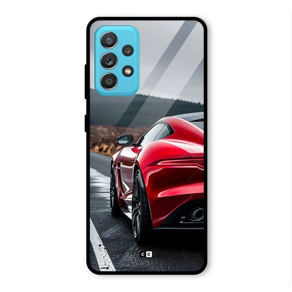 The Royal Car Glass Back Case for Galaxy A52