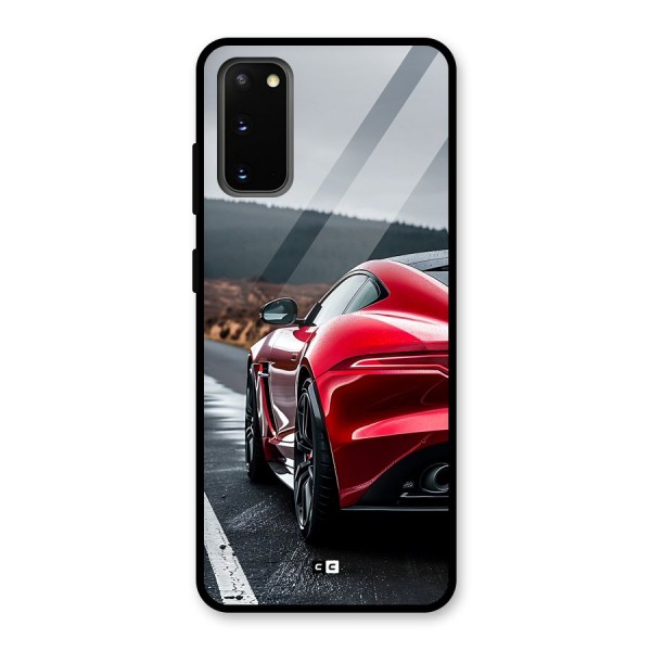 The Royal Car Glass Back Case for Galaxy S20