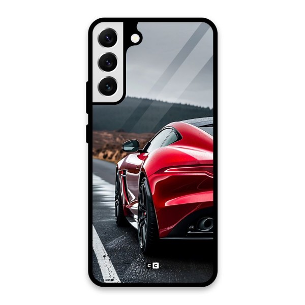 The Royal Car Glass Back Case for Galaxy S22 Plus 5G