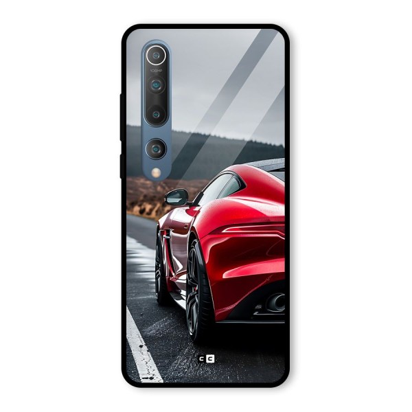 The Royal Car Glass Back Case for Mi 10