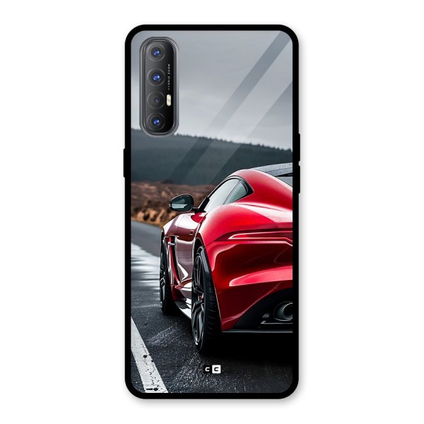 The Royal Car Glass Back Case for Oppo Reno3 Pro