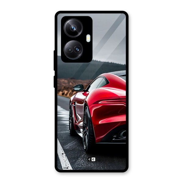 The Royal Car Glass Back Case for Realme 10 Pro Plus