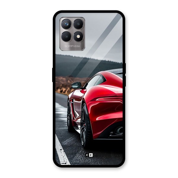 The Royal Car Glass Back Case for Realme Narzo 50