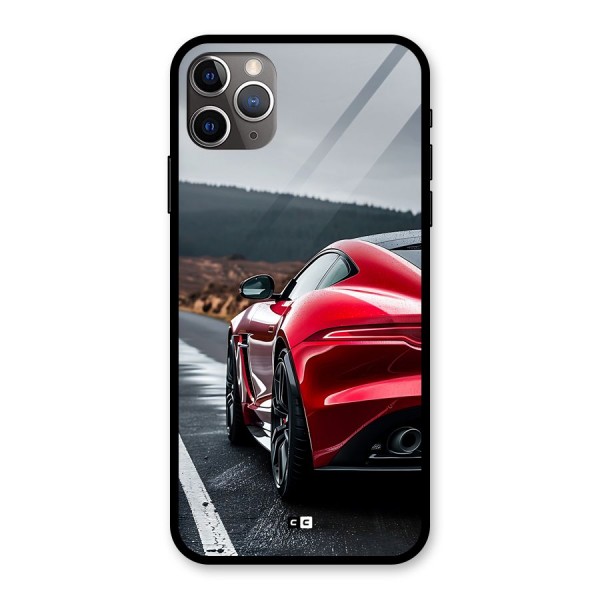 The Royal Car Glass Back Case for iPhone 11 Pro Max