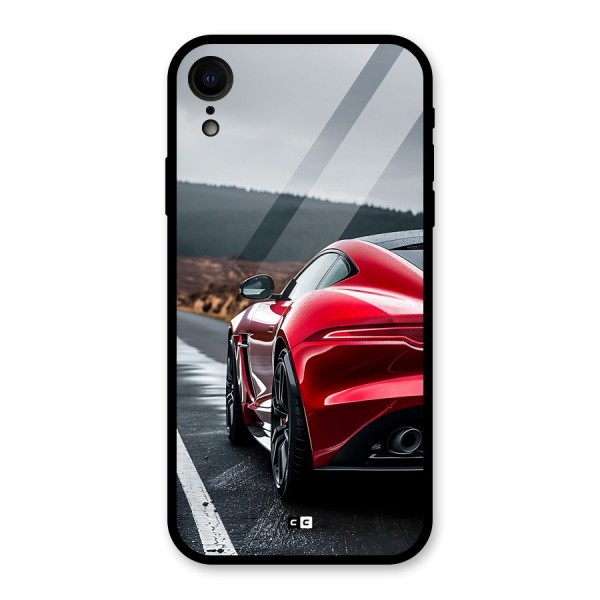 The Royal Car Glass Back Case for iPhone XR