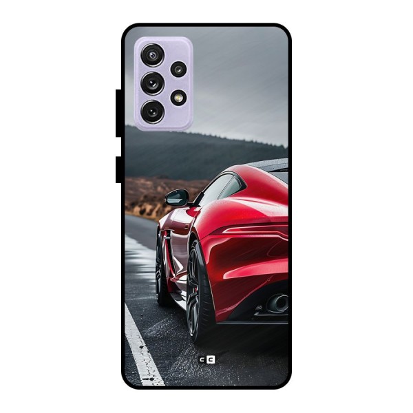 The Royal Car Metal Back Case for Galaxy A72