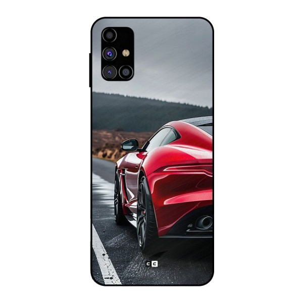 The Royal Car Metal Back Case for Galaxy M31s