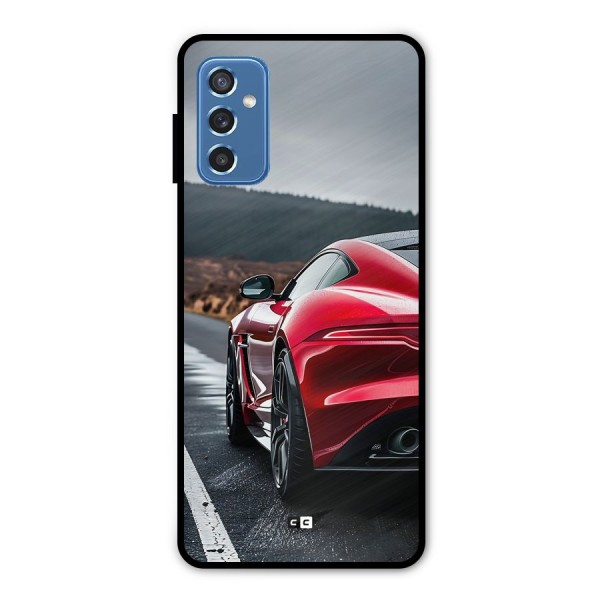 The Royal Car Metal Back Case for Galaxy M52 5G