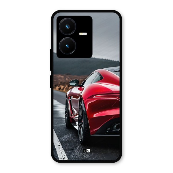 The Royal Car Metal Back Case for Vivo Y22