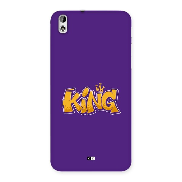 The Royal King Back Case for Desire 816