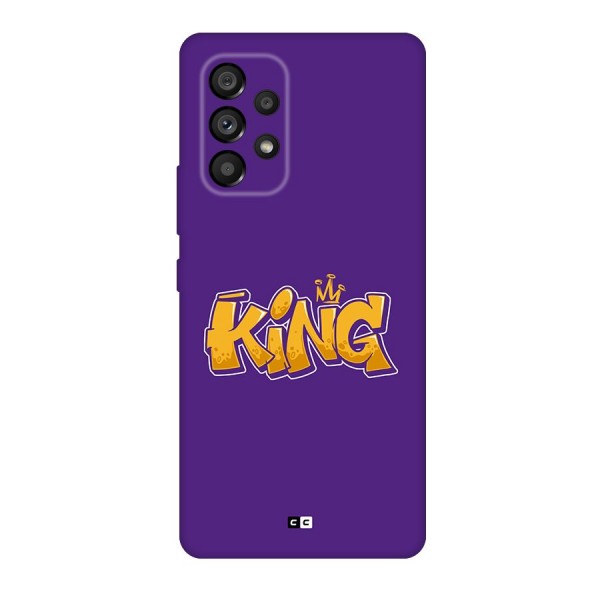 The Royal King Back Case for Galaxy A53 5G