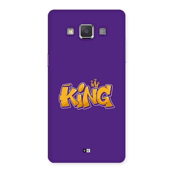 The Royal King Back Case for Galaxy Grand 3