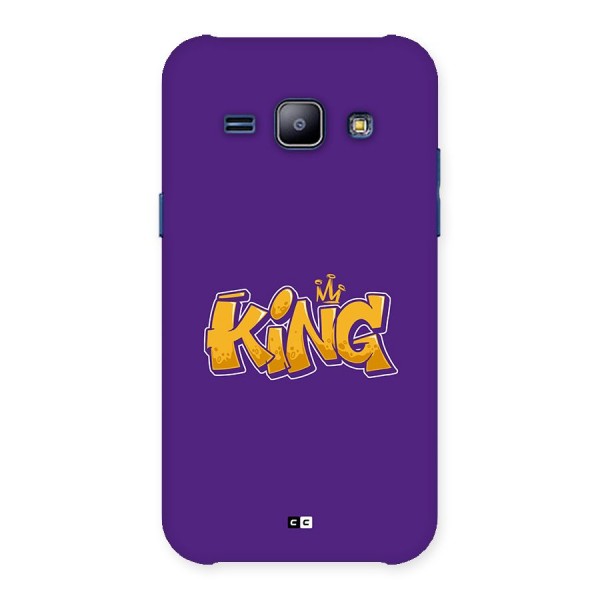 The Royal King Back Case for Galaxy J1