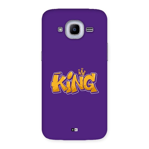 The Royal King Back Case for Galaxy J2 2016