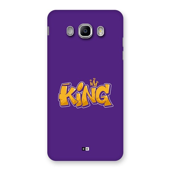 The Royal King Back Case for Galaxy J5 2016