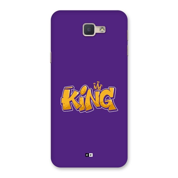 The Royal King Back Case for Galaxy J5 Prime