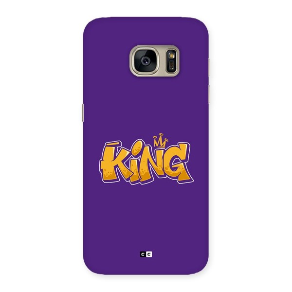 The Royal King Back Case for Galaxy S7