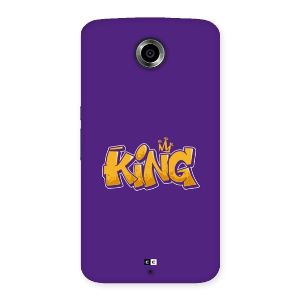 The Royal King Back Case for Google Nexus 6