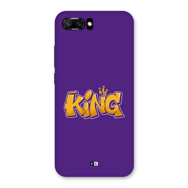 The Royal King Back Case for Honor 10