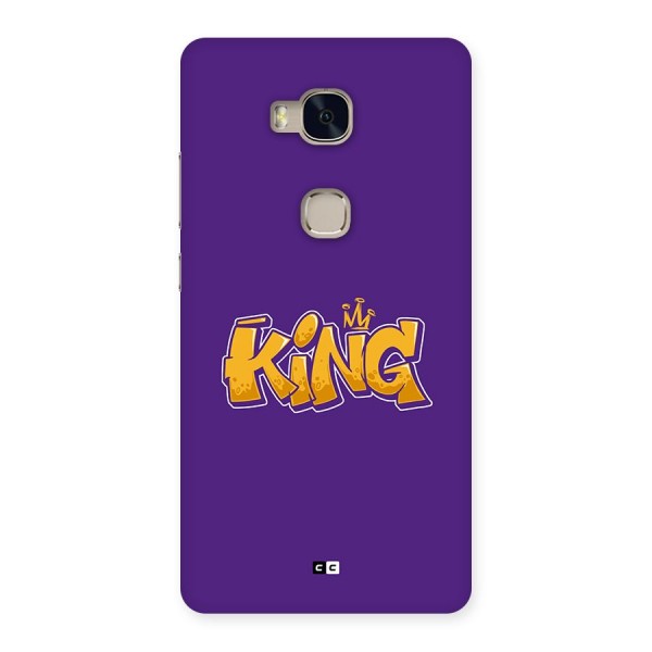 The Royal King Back Case for Honor 5X