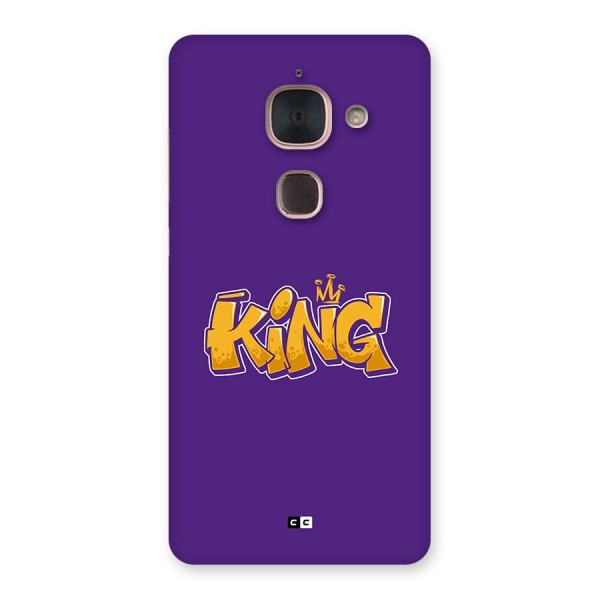 The Royal King Back Case for Le Max 2