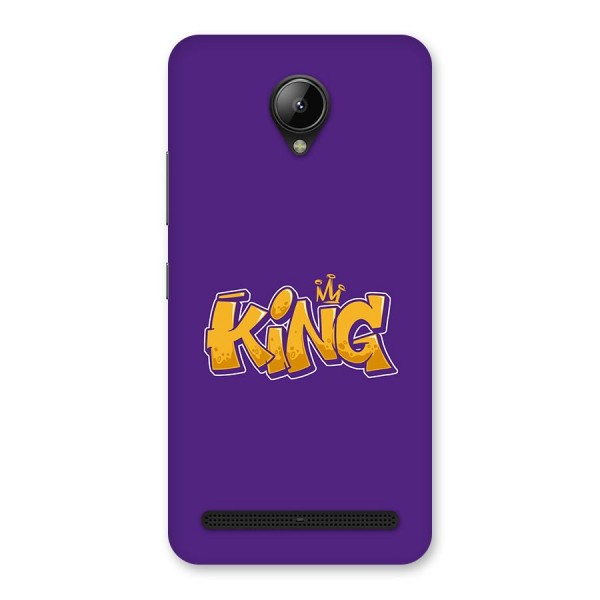 The Royal King Back Case for Lenovo C2