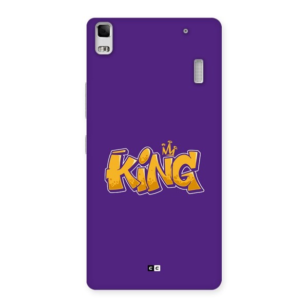 The Royal King Back Case for Lenovo K3 Note