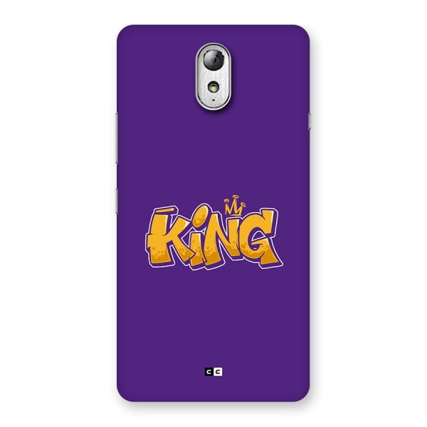 The Royal King Back Case for Lenovo Vibe P1M