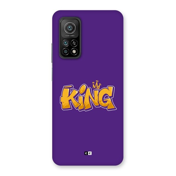 The Royal King Back Case for Mi 10T 5G