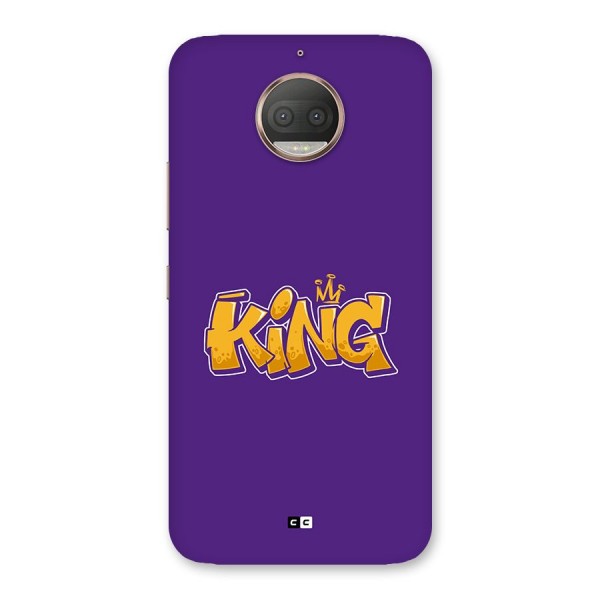 The Royal King Back Case for Moto G5s Plus