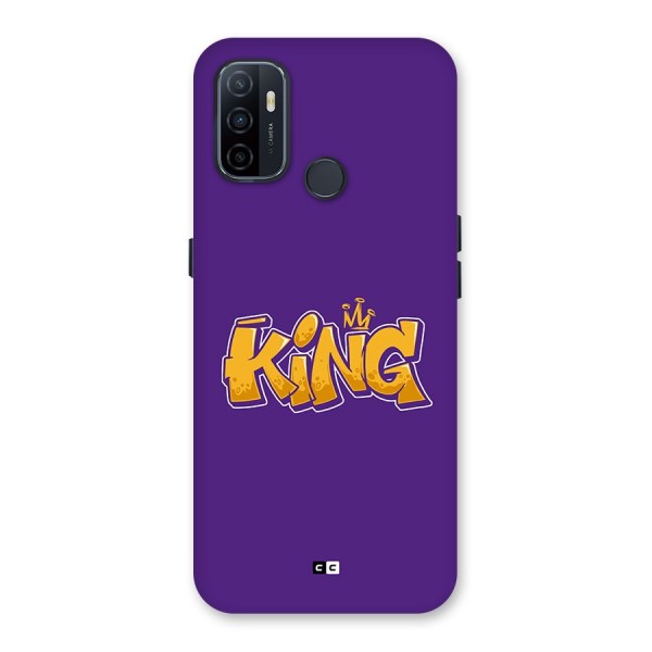 The Royal King Back Case for Oppo A33 (2020)
