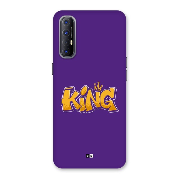 The Royal King Back Case for Oppo Reno3 Pro