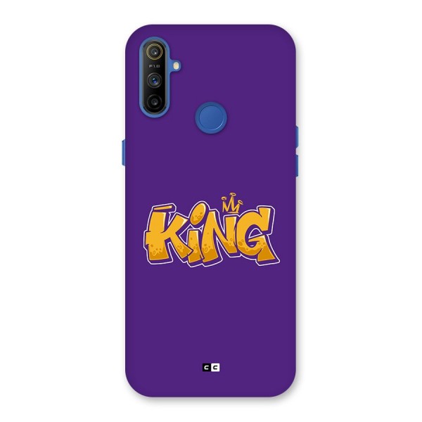 The Royal King Back Case for Realme Narzo 10A