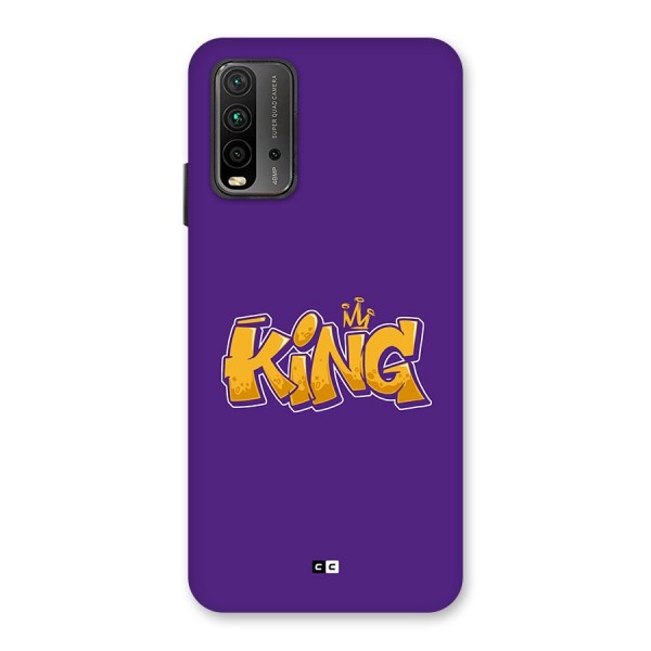The Royal King Back Case for Redmi 9 Power