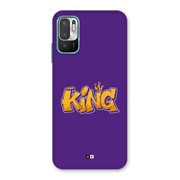 The Royal King Back Case for Redmi Note 10T 5G