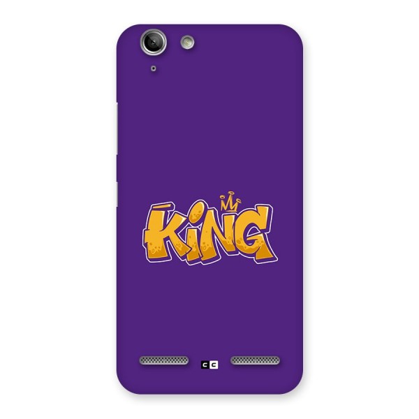 The Royal King Back Case for Vibe K5 Plus