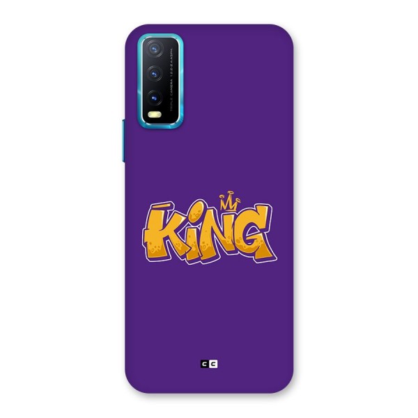 The Royal King Back Case for Vivo Y12s