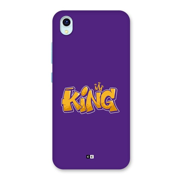 The Royal King Back Case for Vivo Y1s