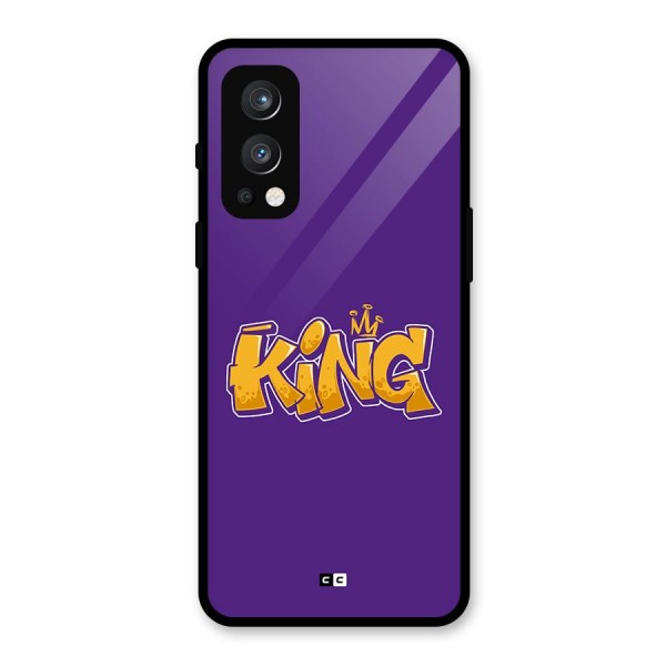The Royal King Glass Back Case for OnePlus Nord 2 5G