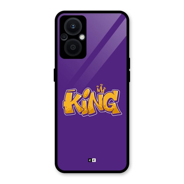 The Royal King Glass Back Case for Oppo F21s Pro 5G