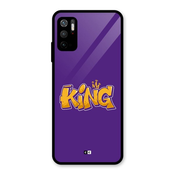 The Royal King Glass Back Case for Poco M3 Pro 5G