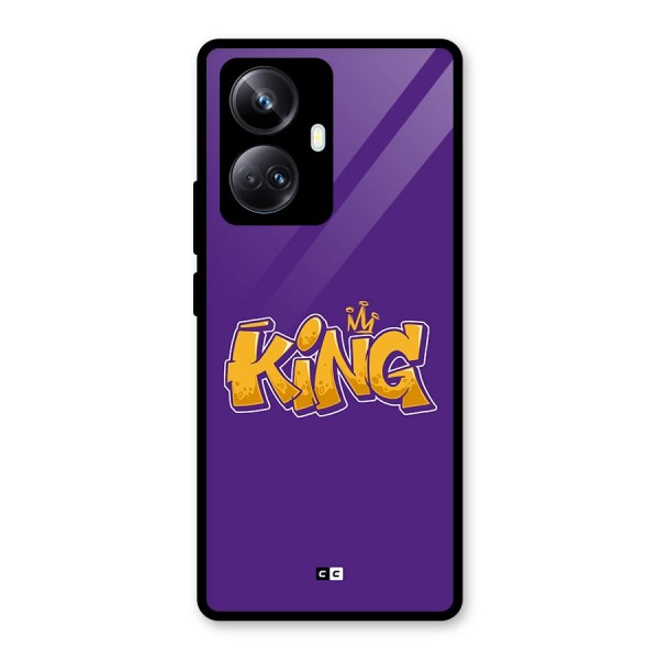 The Royal King Glass Back Case for Realme 10 Pro Plus