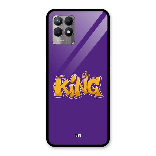 The Royal King Glass Back Case for Realme Narzo 50