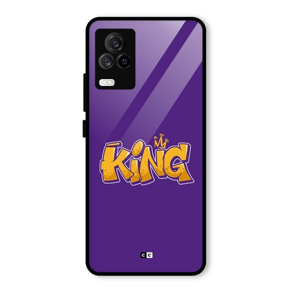 The Royal King Glass Back Case for Vivo iQOO 7 Legend 5G