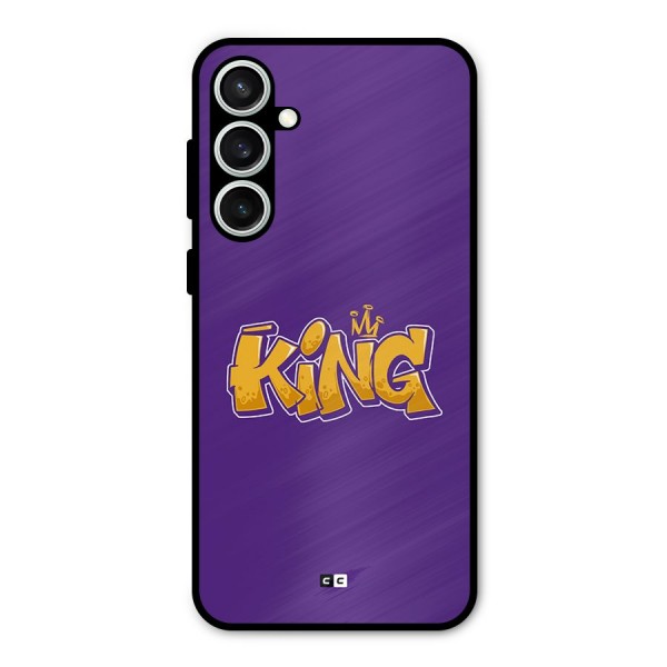 The Royal King Metal Back Case for Galaxy S23 FE