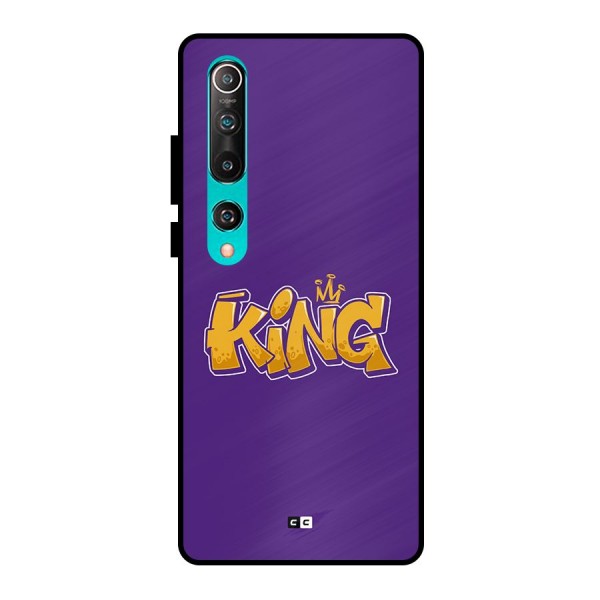 The Royal King Metal Back Case for Mi 10